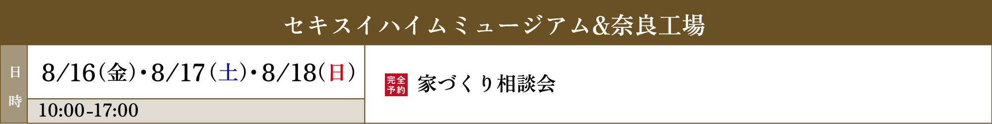 セキスイハイムミュージアム&奈良工場