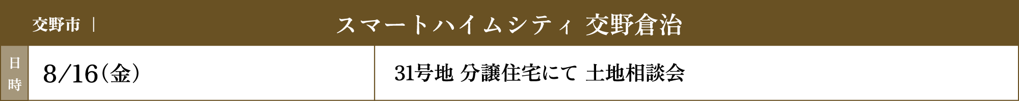 スマートハイムシティ 交野倉治