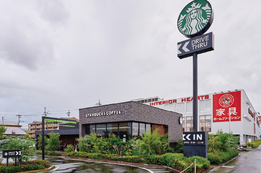 スターバックスコーヒー 草津駒井沢店の外観写真